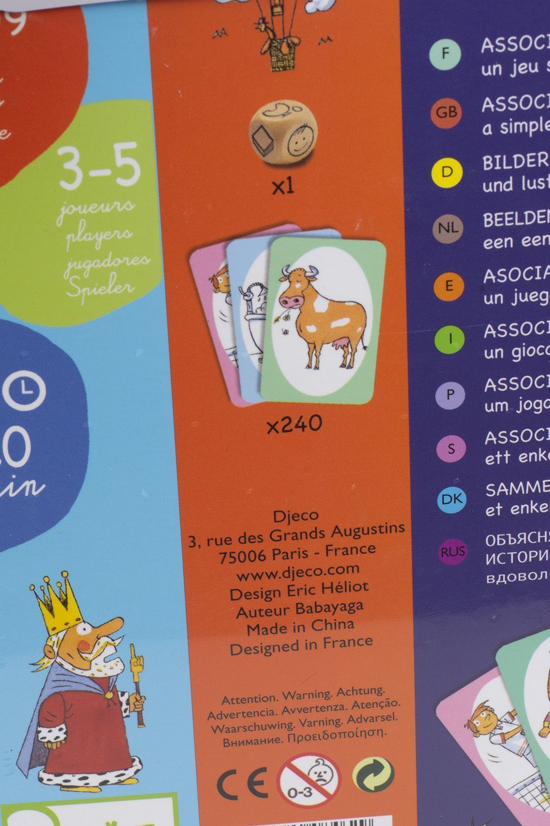 Купить Настольная игра бла бла бла DJECO