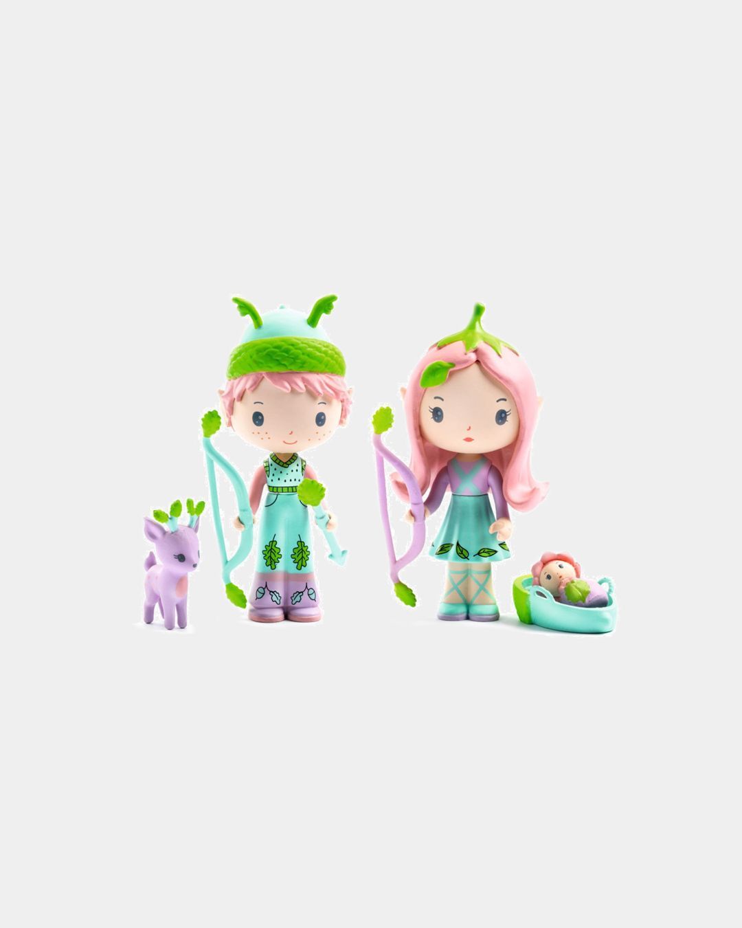 Купить Игровой набор серии tinyly эльфы лили и сильвестр DJECO
