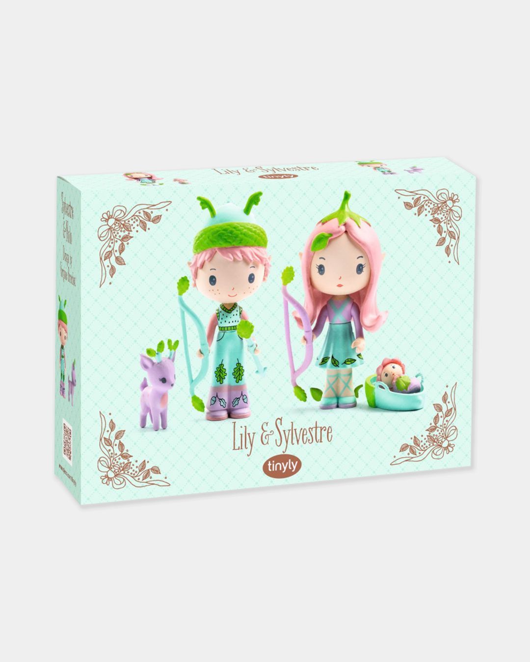 Купить Игровой набор серии tinyly эльфы лили и сильвестр DJECO