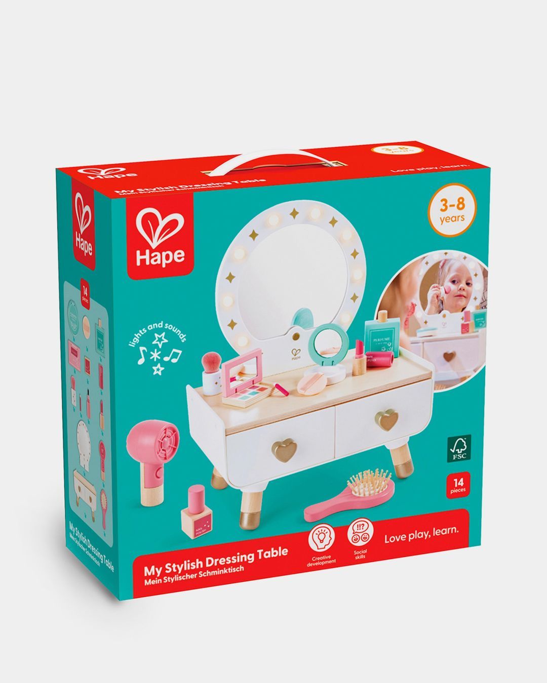 Купить Туалетный столик с аксессуарами HAPE