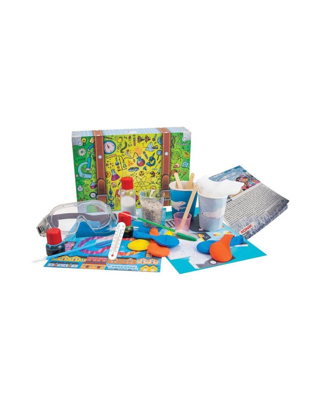 Купить Science набор для творчества ледовое приключение KONIK