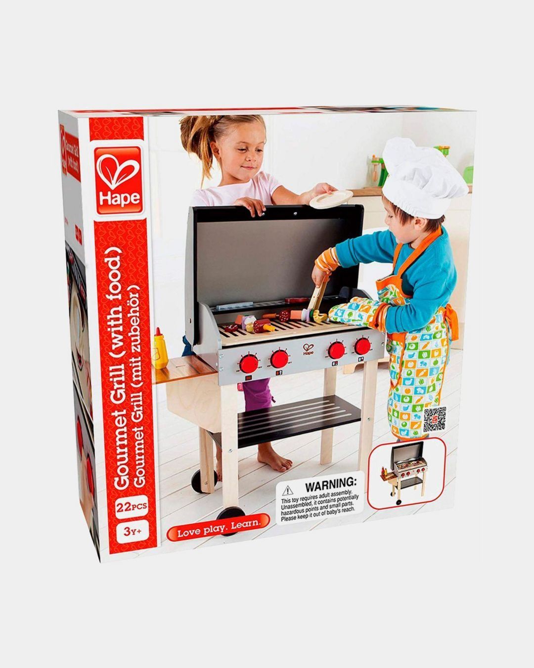 Купить Игровой набор гриль с едой HAPE