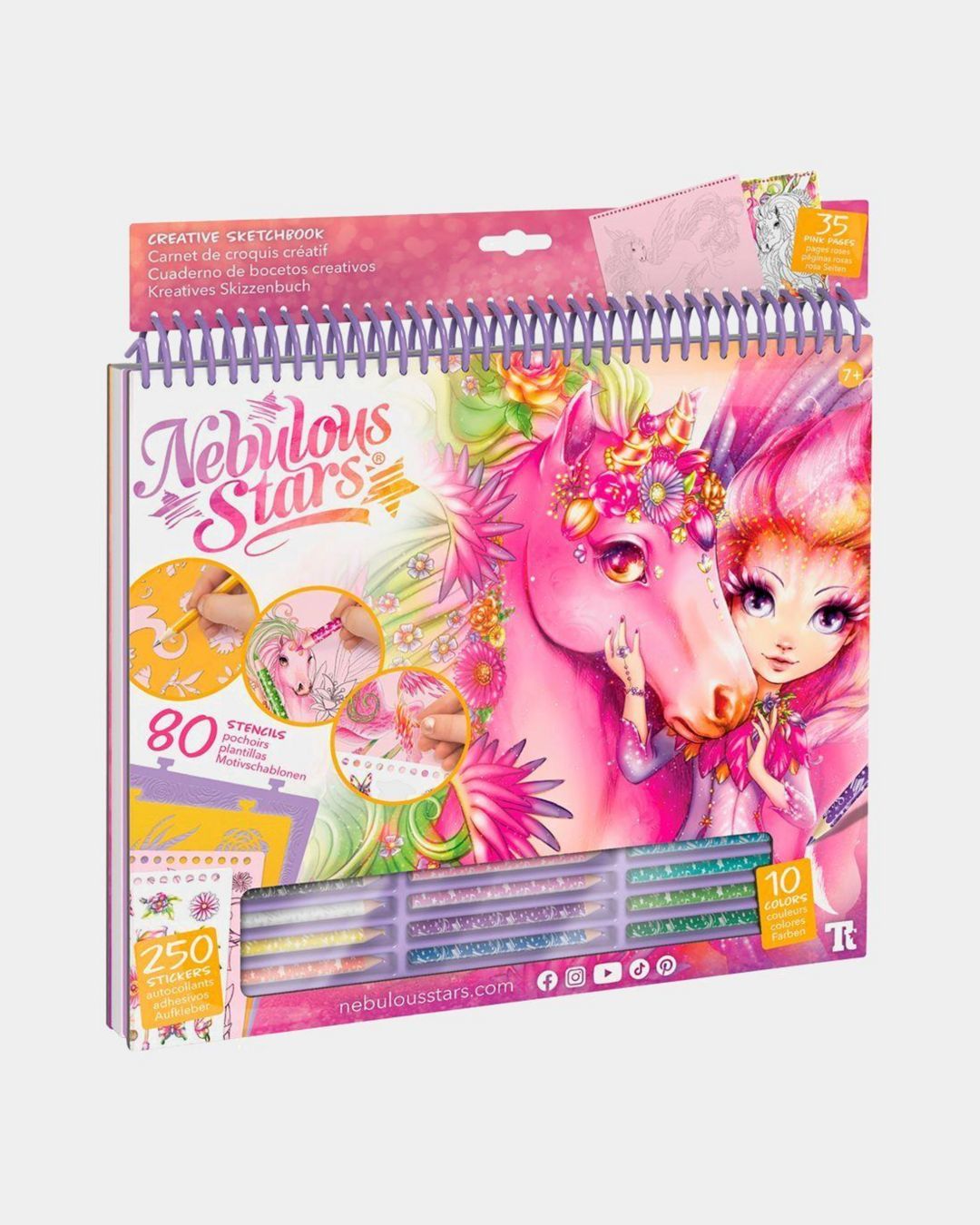 Купить Раскраска для девочек NEBULOUS STARS