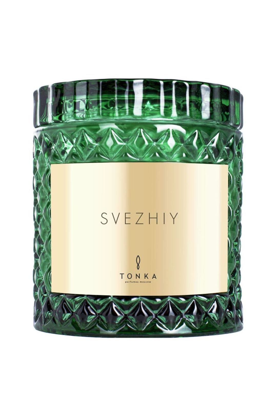Купить Свеча «свежий» стакан зеленый (тубус) TONKA