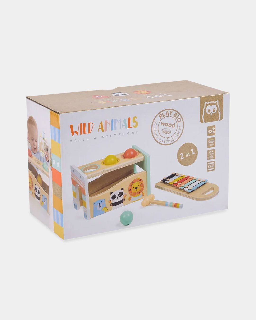 Купить Музыкальная игрушка веселые инструменты ксилофон HAPE