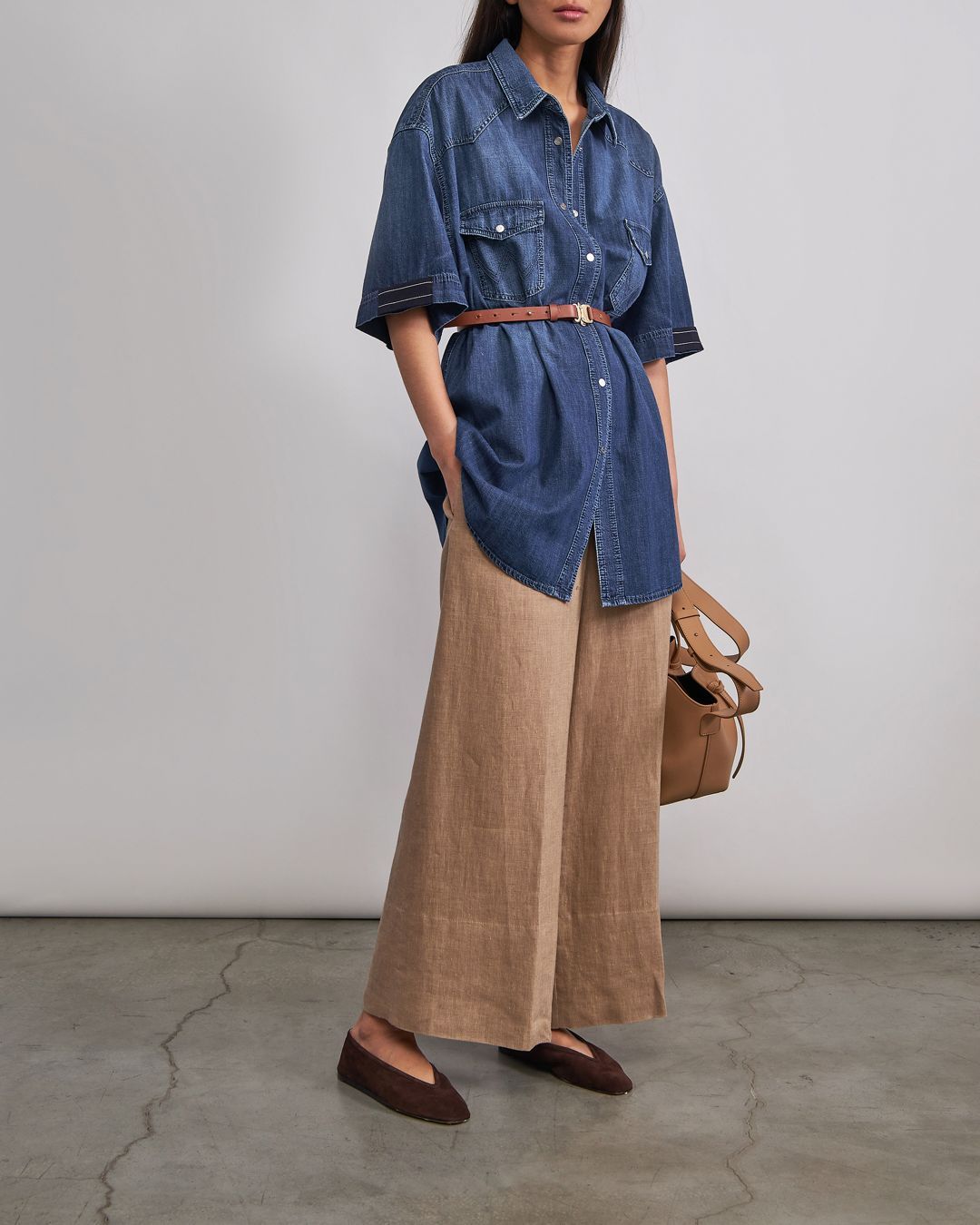 Купить Рубашка джинсовая LORENA ANTONIAZZI