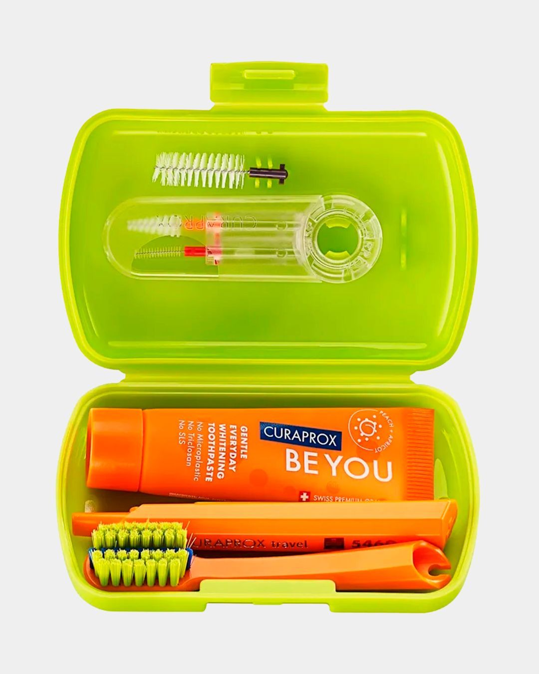 Купить Дорожный набор орто зеленый CURAPROX