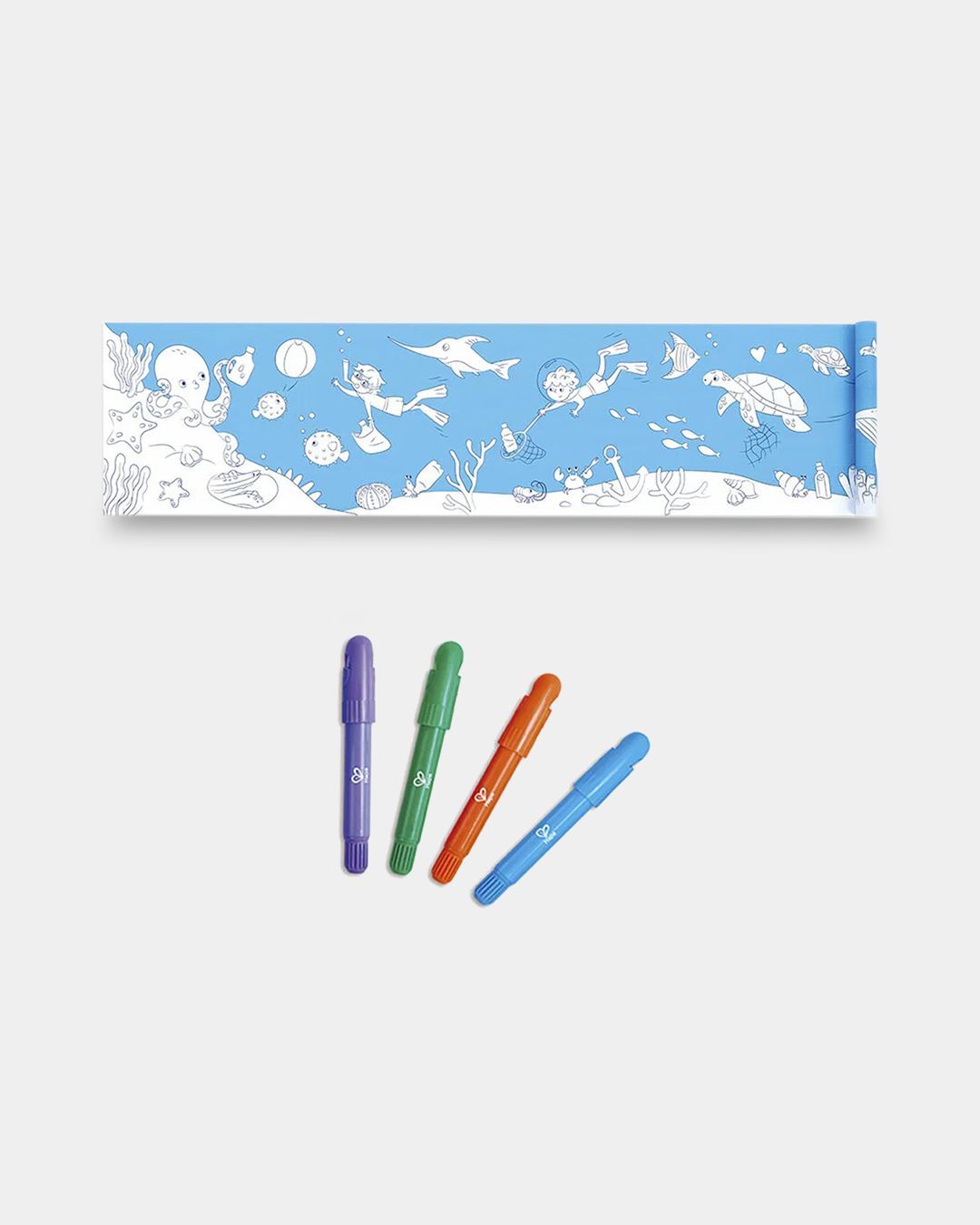 Купить Игровой набор юный пикассо раскрась подводный мир HAPE