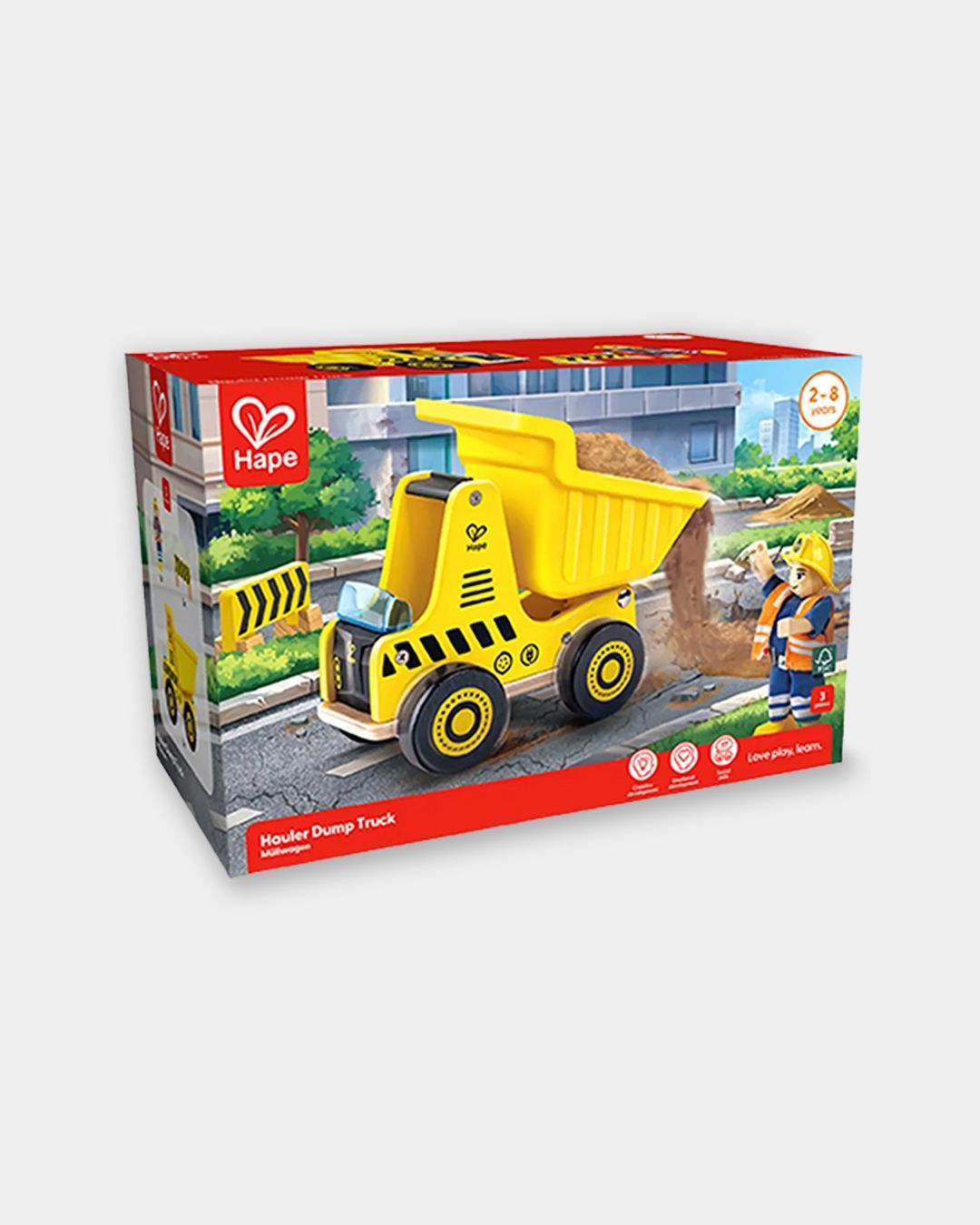 Купить Игрушка машинка самосвал-тягач HAPE