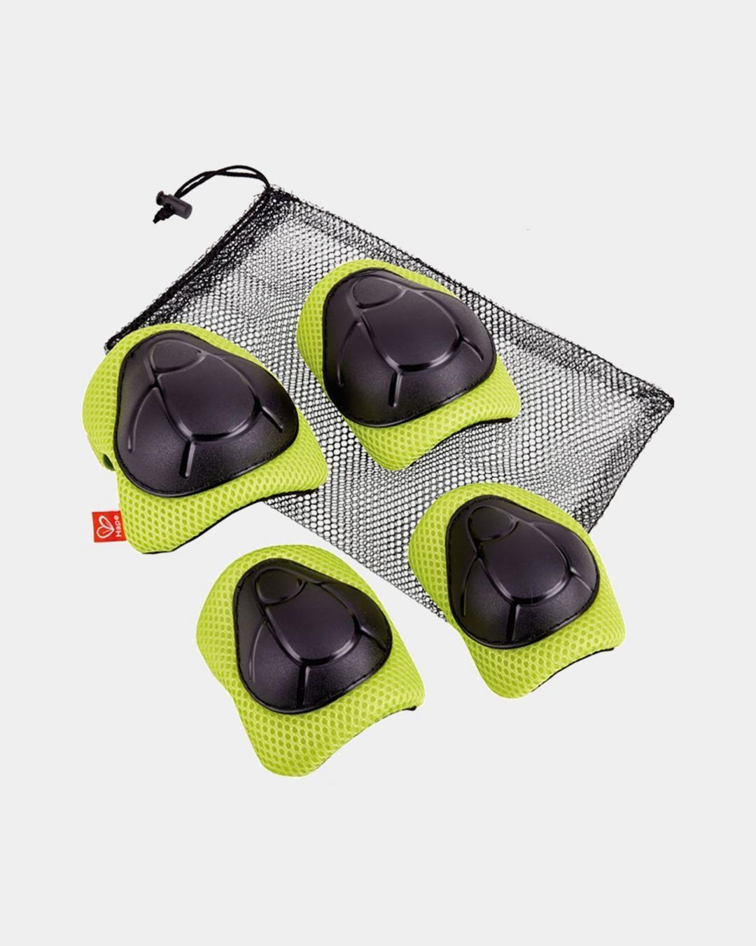 Купить Защита для велосипеда, роликов, беговела, желтый HAPE