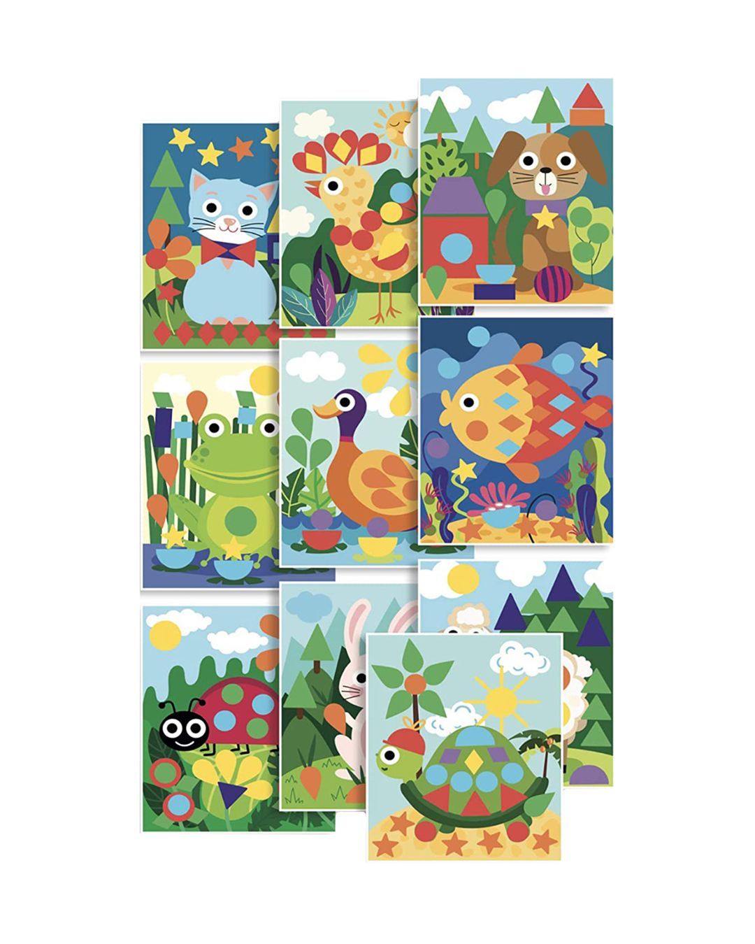 Купить Набор для декорирования милые животные SYCOMORE