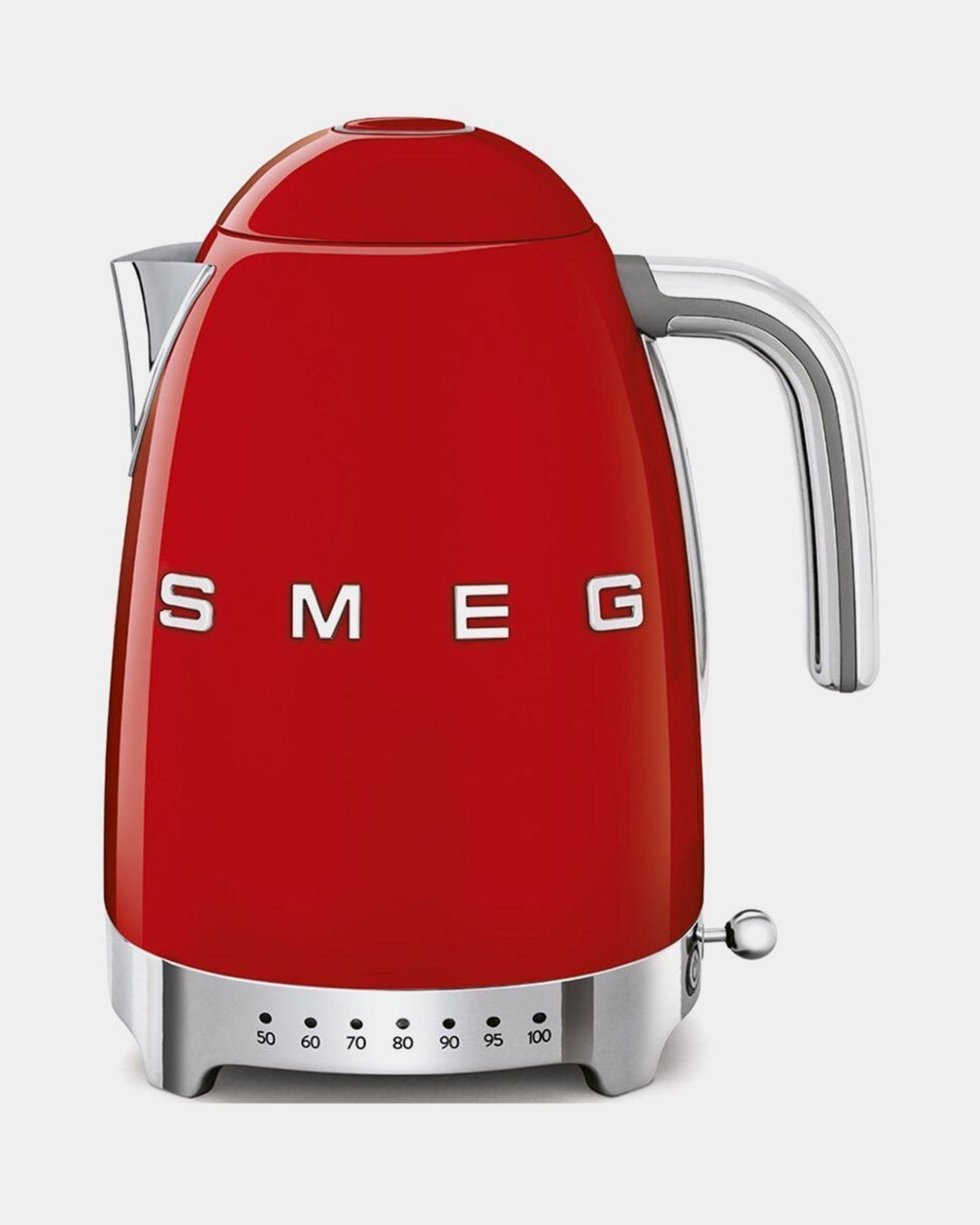 Купить Чайник с регулируемой температурой красный SMEG