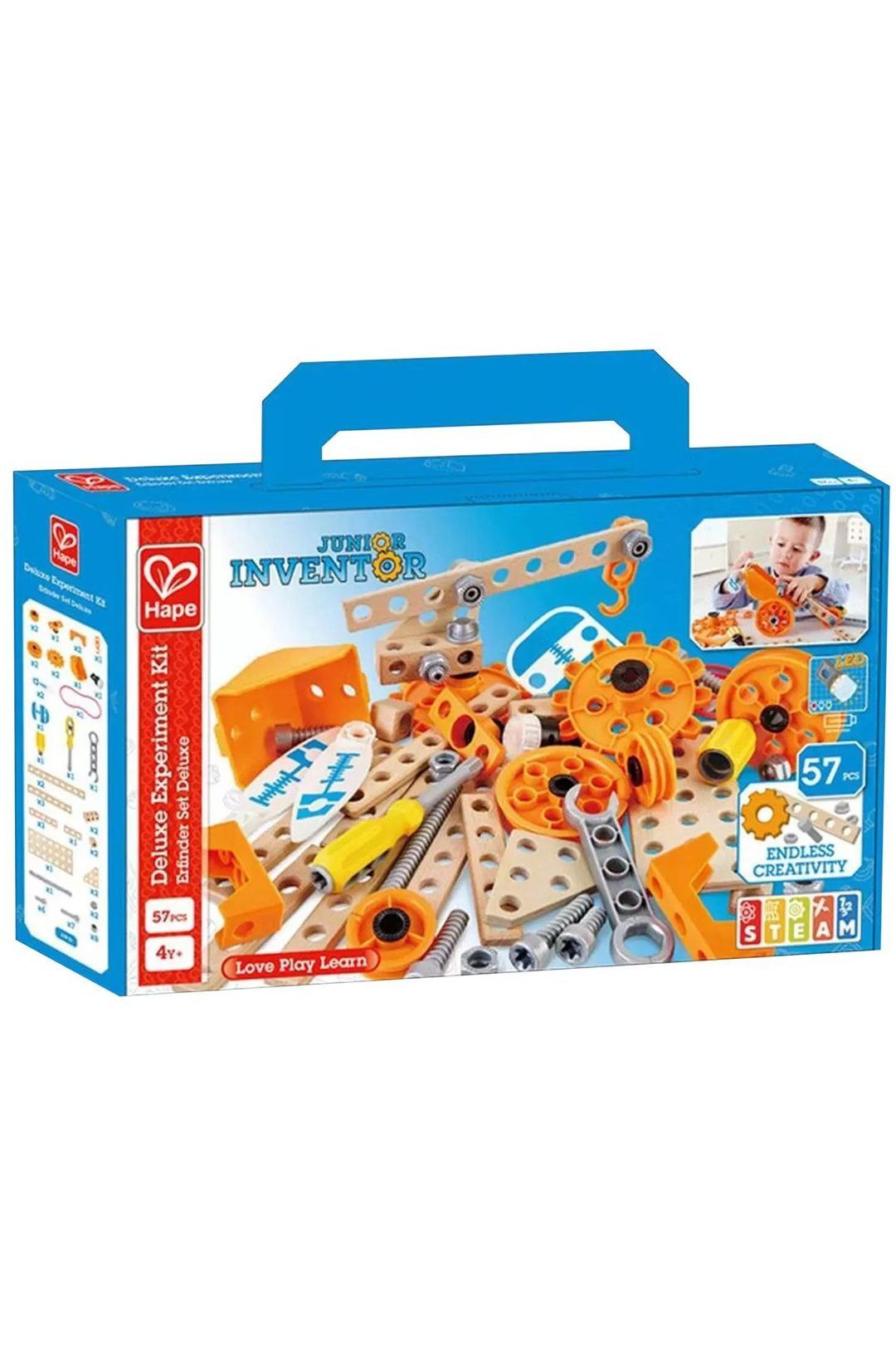 Купить Конструктор  делюкс комплект 57 элементов HAPE