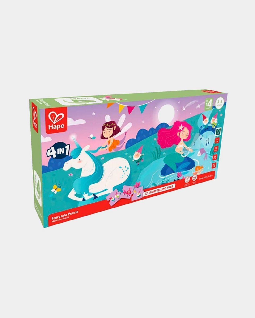 Купить Пазл для детей сказочные персонажи, 69 элементов HAPE