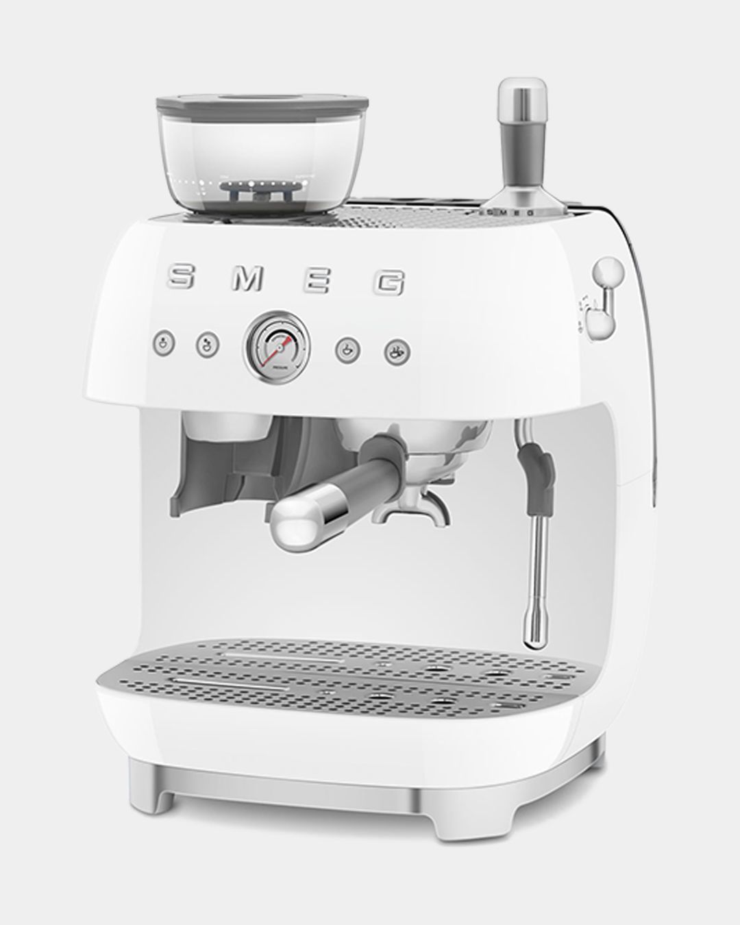 Купить Кофемашина-эспрессо, белая SMEG