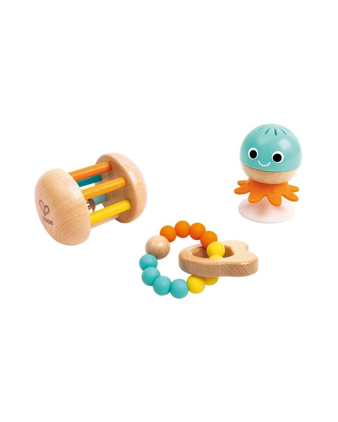 Купить Набор погремушек для новорожденных сенсорный HAPE