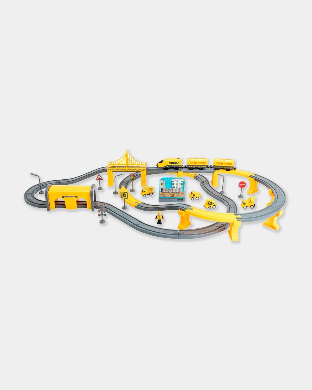 Купить Железная дорога игрушка строительная площадка GIVITO