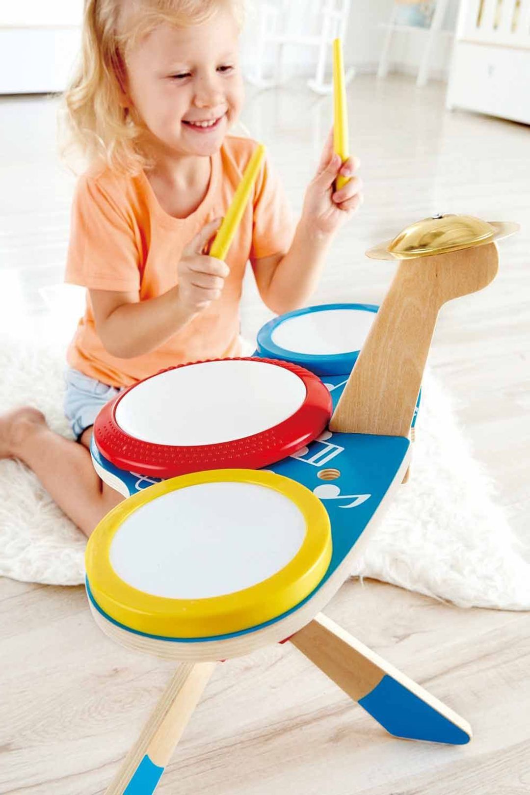 Купить Музыкальная игрушка барабанная установка HAPE