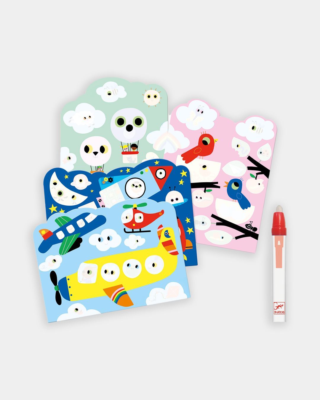 Купить Набор для творчества кто спрятался в небе DJECO