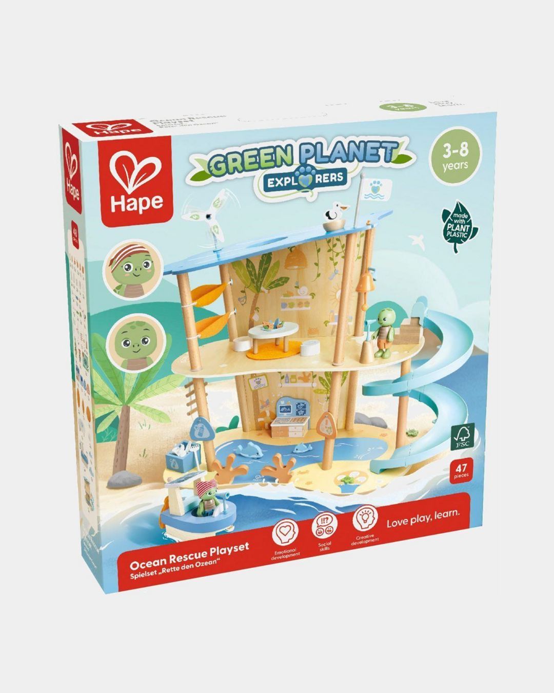 Купить Игровой набор океаническая спасательная станция HAPE