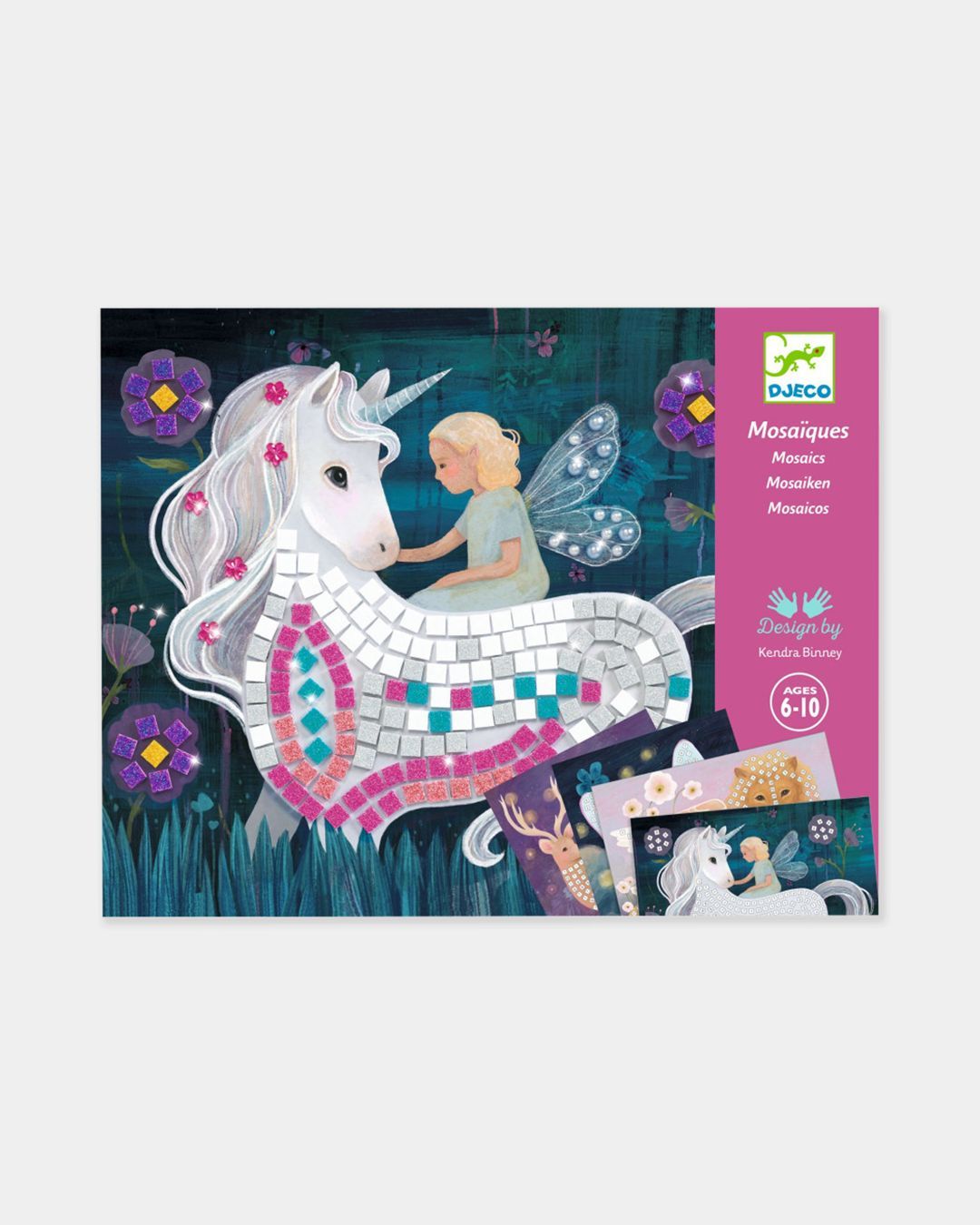 Купить Набор для творчества collages заколдованный мир DJECO