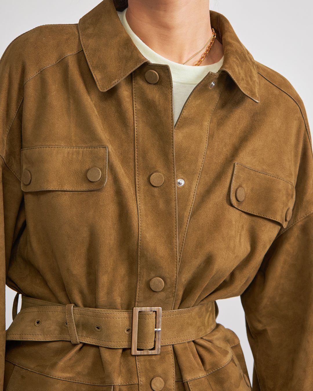 Купить Куртка кожаная YVES SALOMON