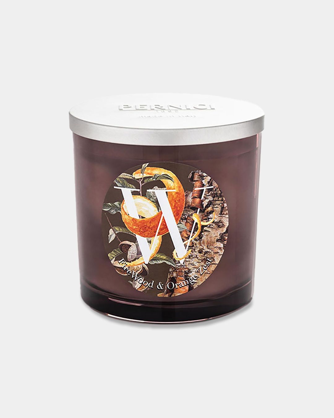 Купить Свеча w жженая древесина и цедра апельсина PERNICI