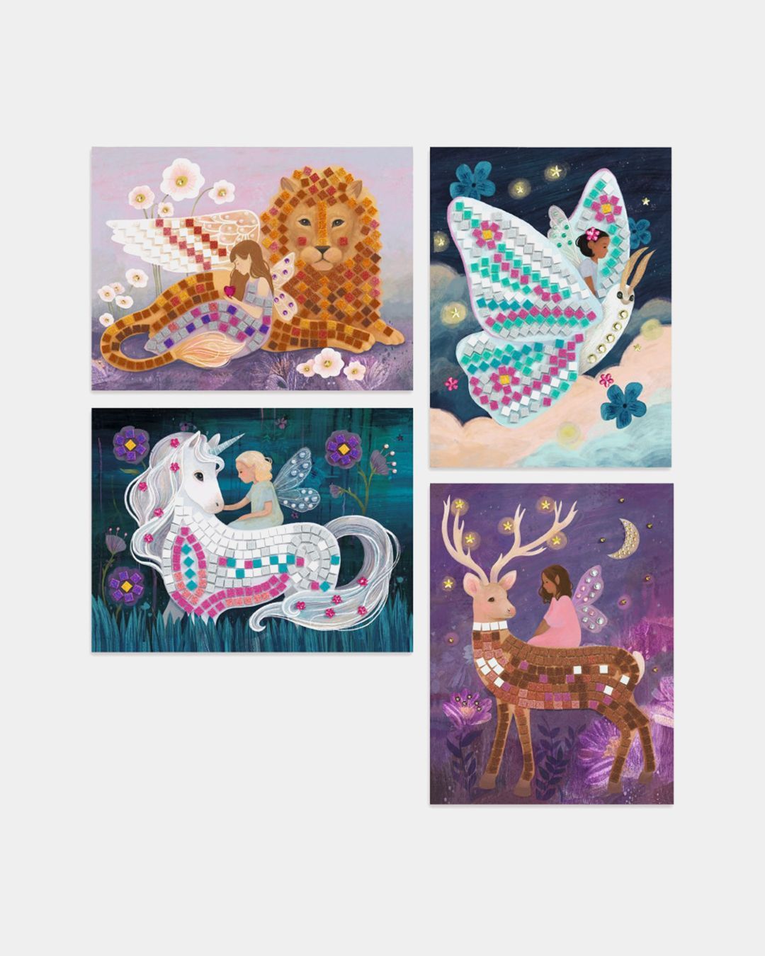 Купить Набор для творчества collages заколдованный мир DJECO