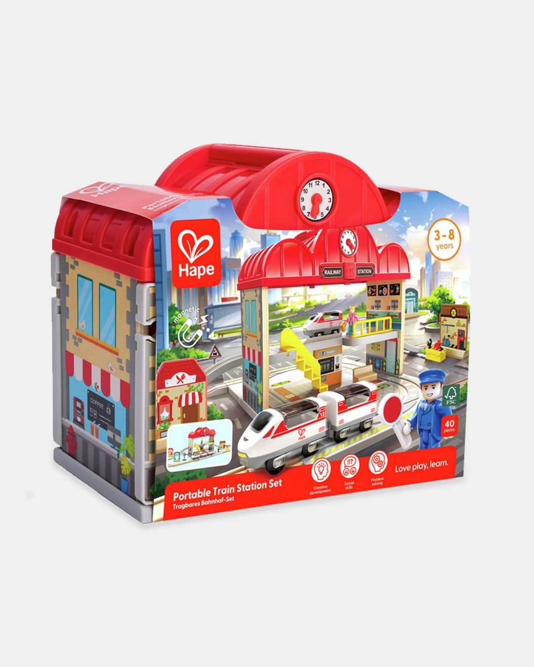 Купить Игровой набор "железнодорожная станция" HAPE