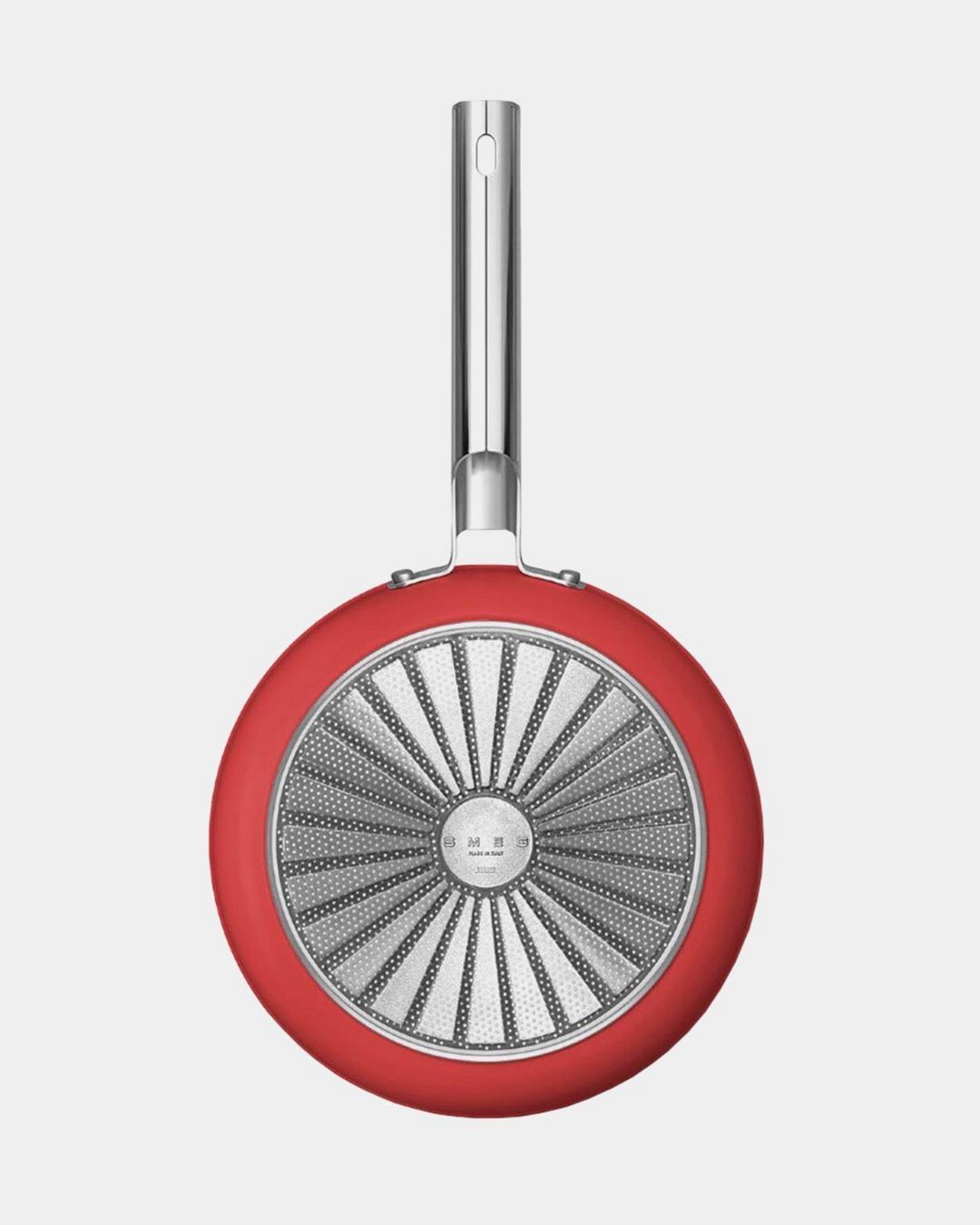 Купить Сковорода 26 см, красная SMEG