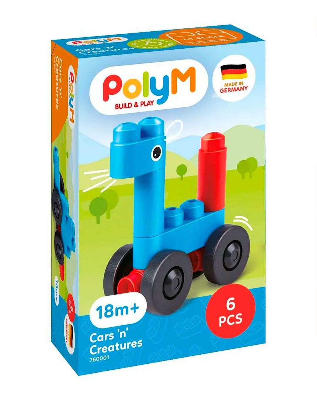 Купить Конструктор детский  "автомобиль и существа" HAPE