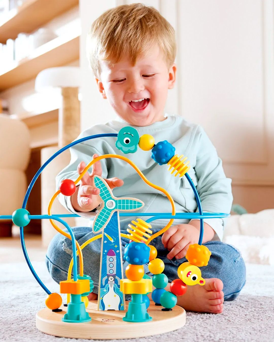 Купить Головоломка галактический лабиринт с бусинами HAPE