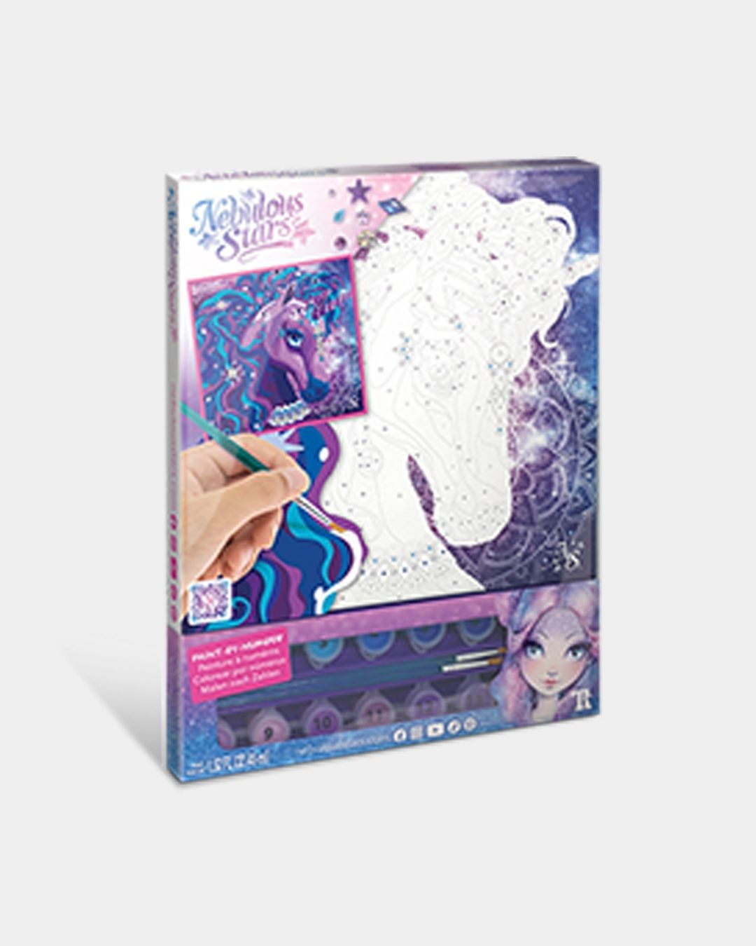 Купить Nebulia: набор для рисования по номерам NEBULOUS STARS
