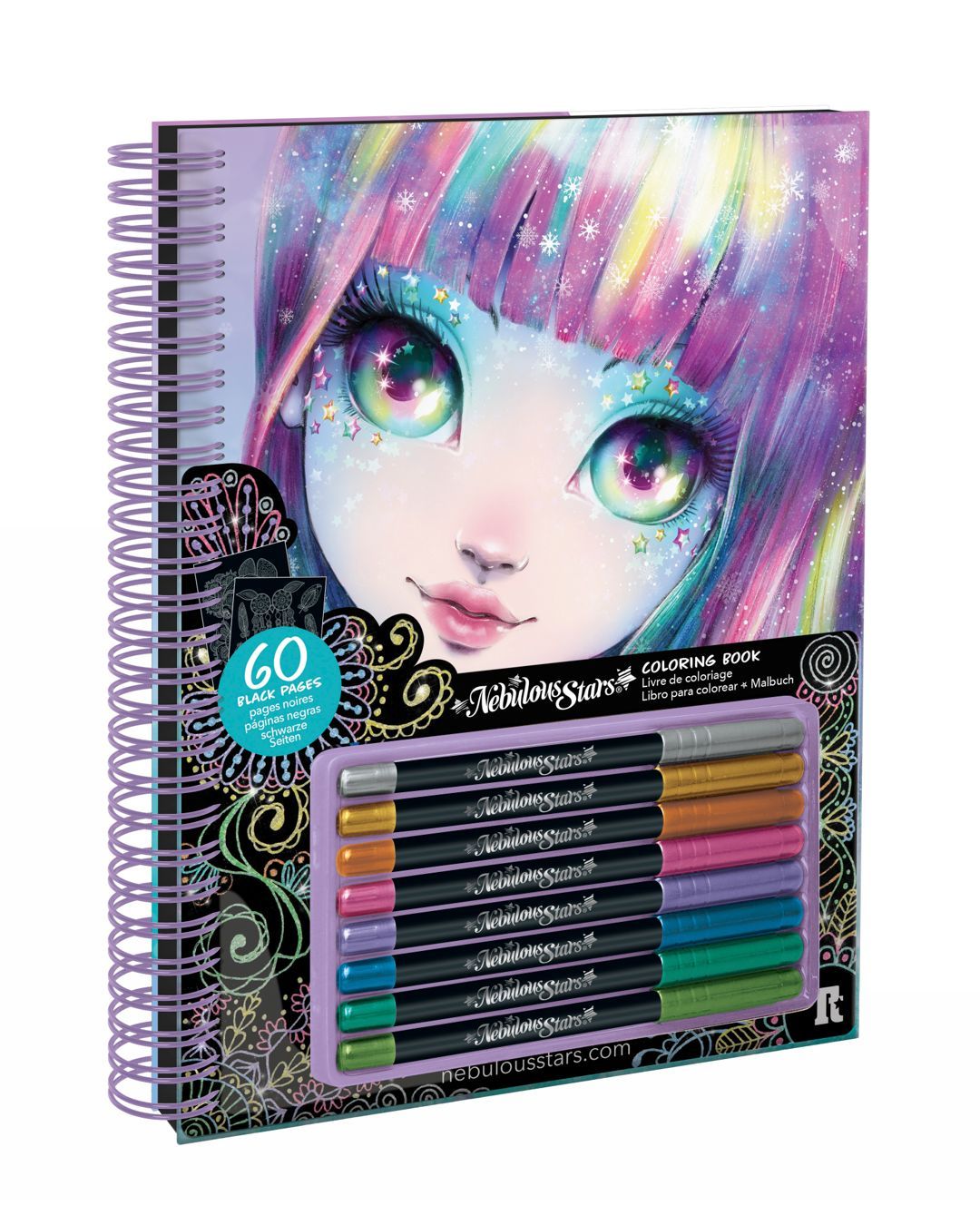 Купить Раскраска для девочек NEBULOUS STARS