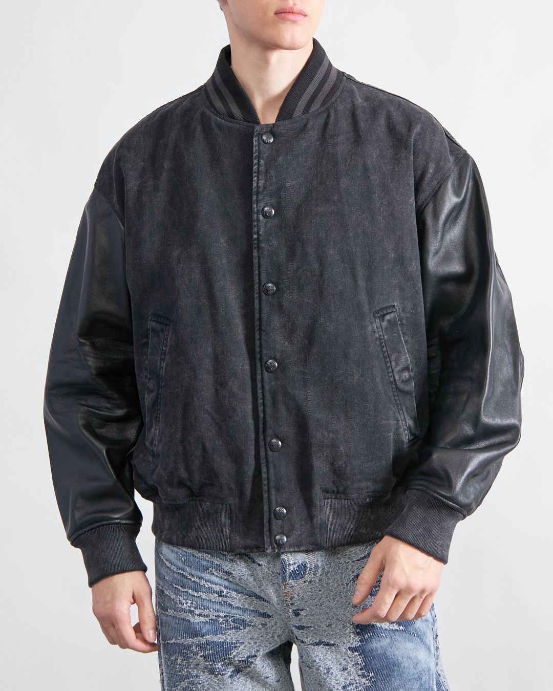 Купить Куртка кожаная DIESEL