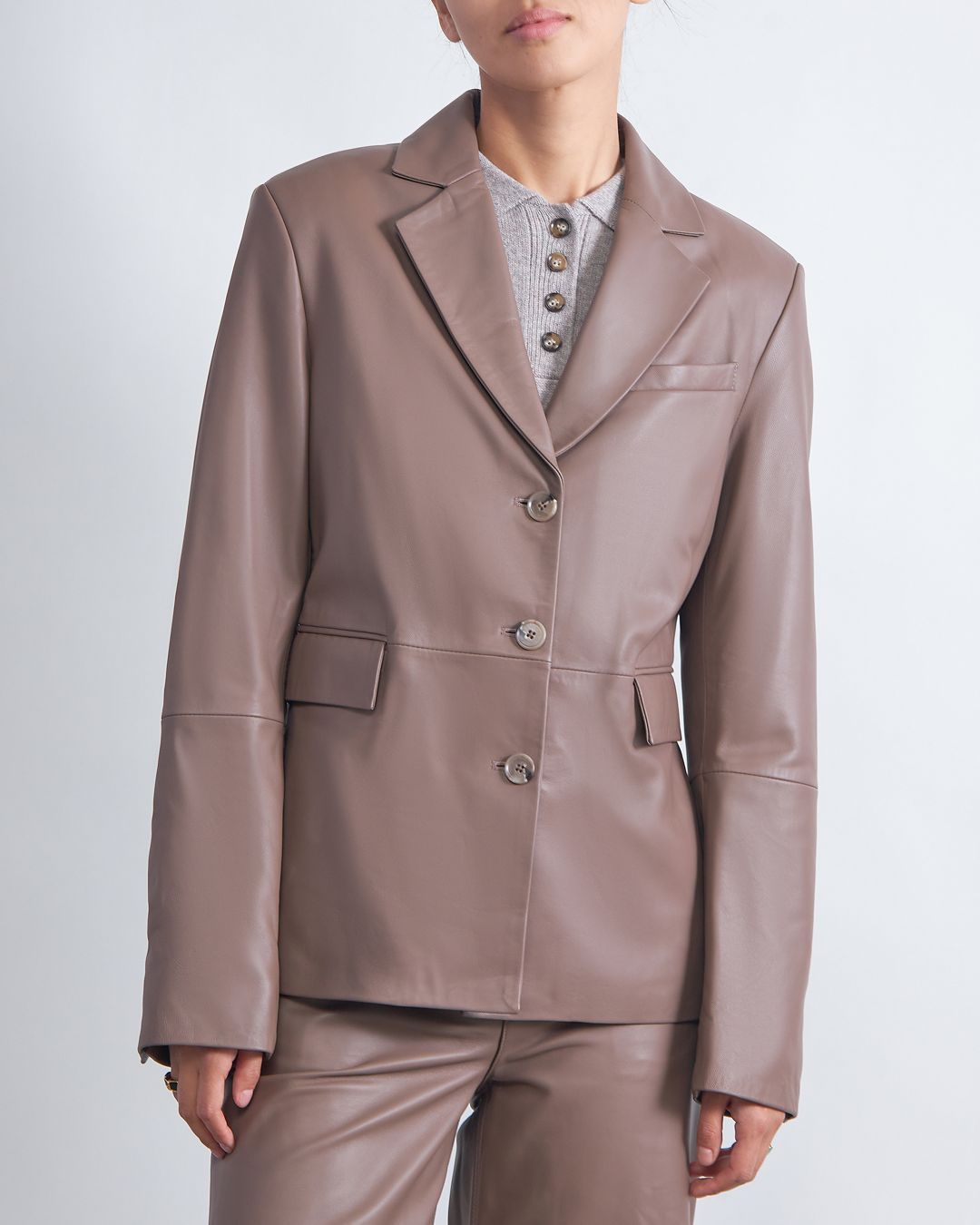 Купить Жакет кожаный LOULOU DE SAISON