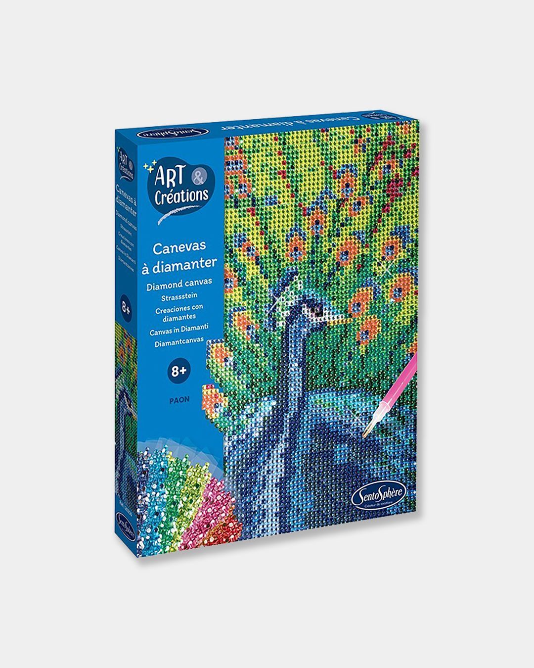 Купить Набор для детского творчества павлин SENTOSPHERE