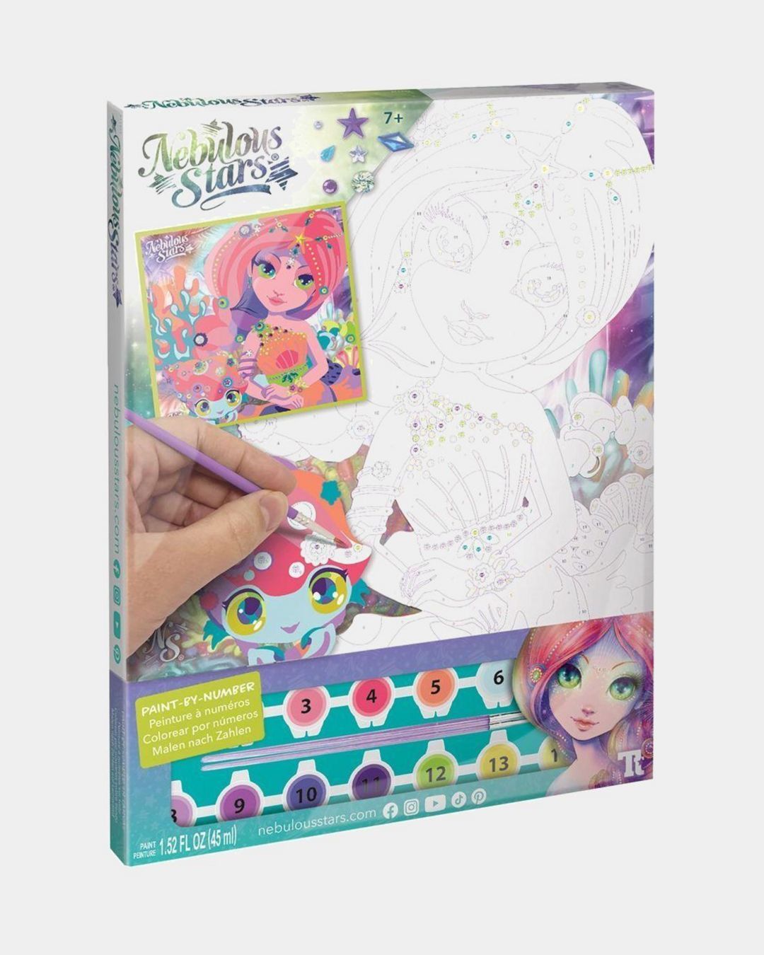 Купить Набор для рисования по номерам NEBULOUS STARS