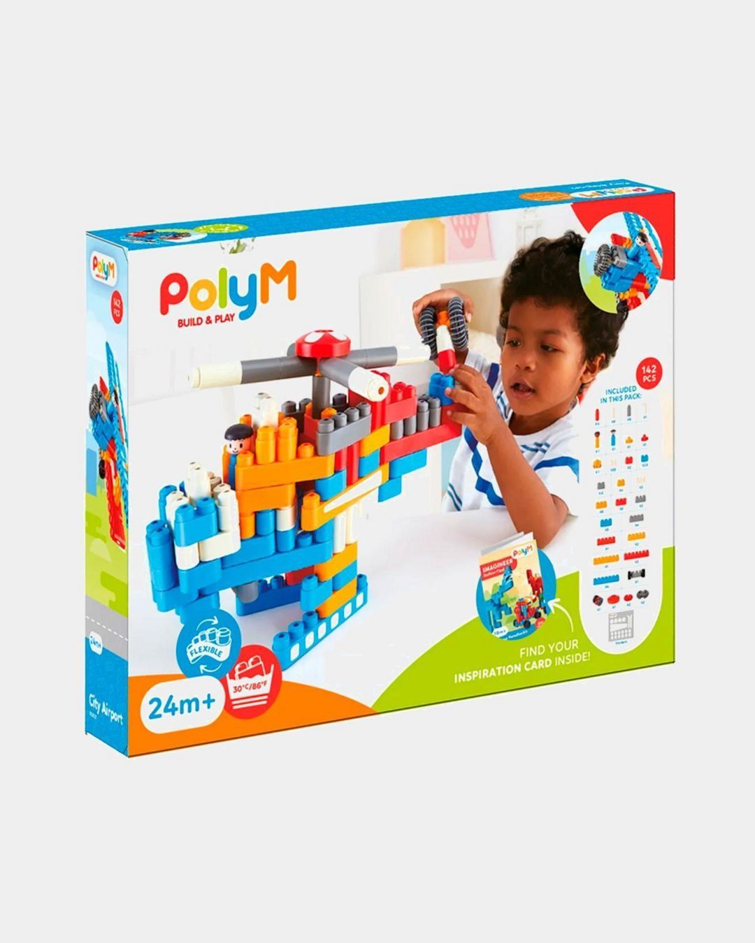 Купить Конструктор городской аэропорт 142 элемента HAPE