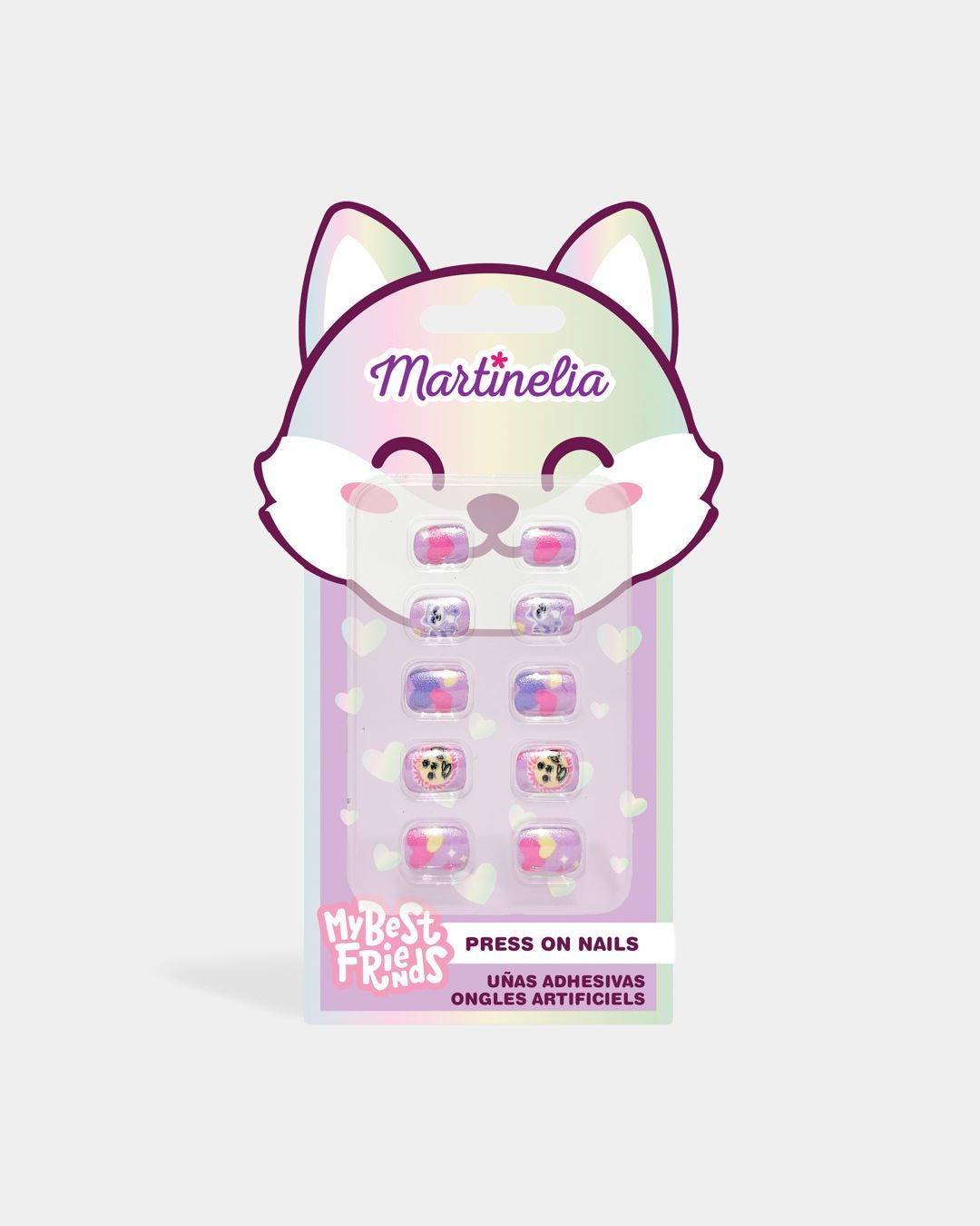 Купить Набор накладных ногтей MARTINELIA KIDS