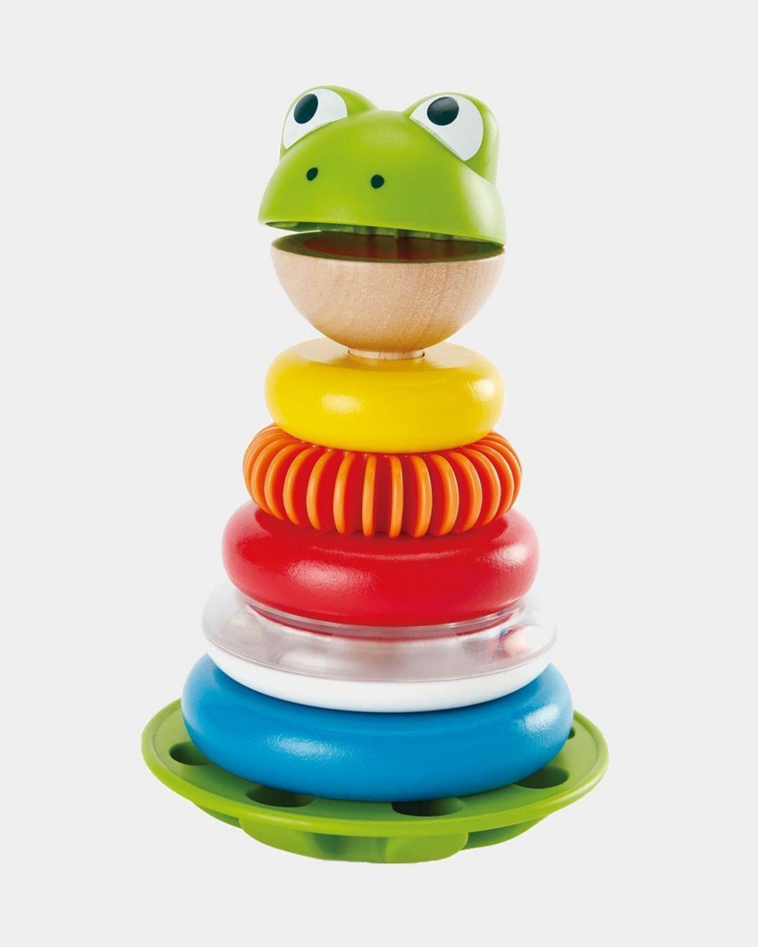 Купить Игрушка пирамидка мистер лягушка HAPE