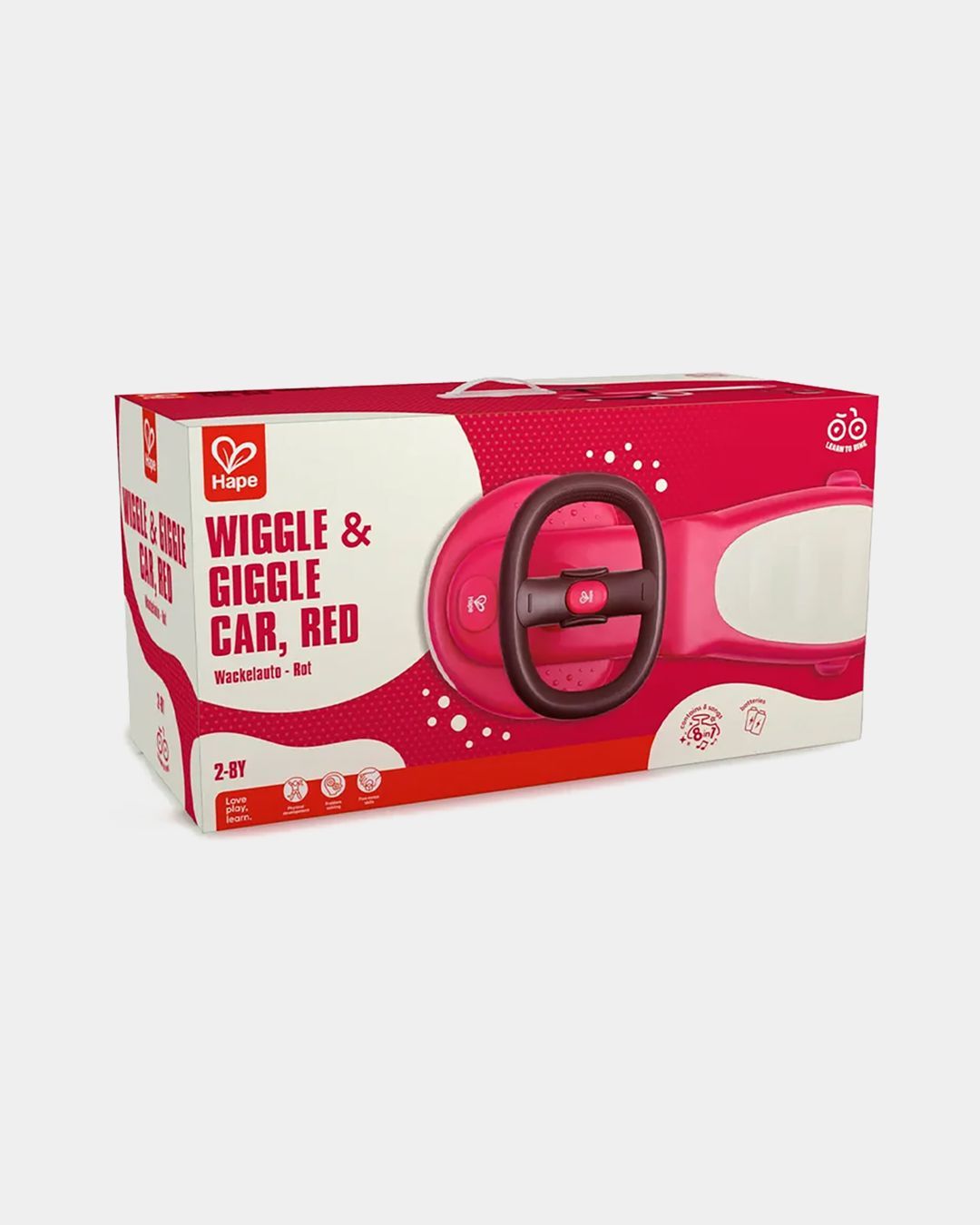 Купить Беговел первый транспорт красный HAPE