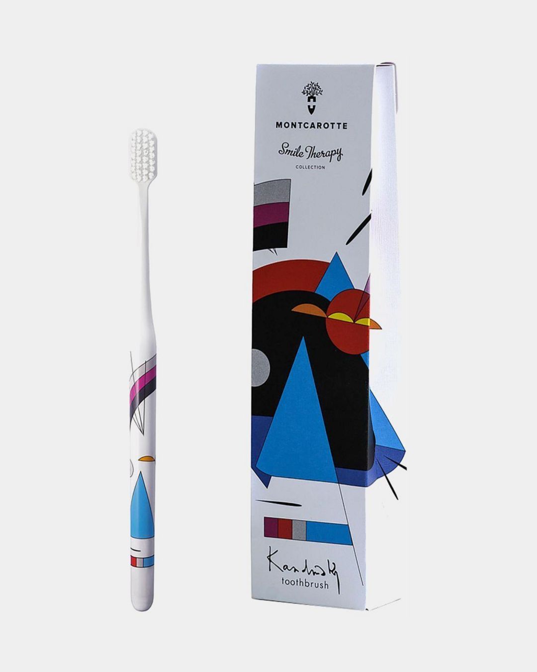 Купить Кисть для зубов кандинский мягкая MONTCAROTTE