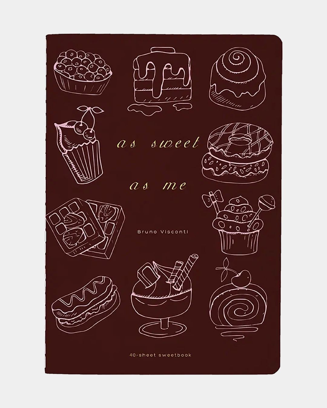 Купить Тетрадь 40л. клетка сладкая жизнь BRUNO VISCONTI