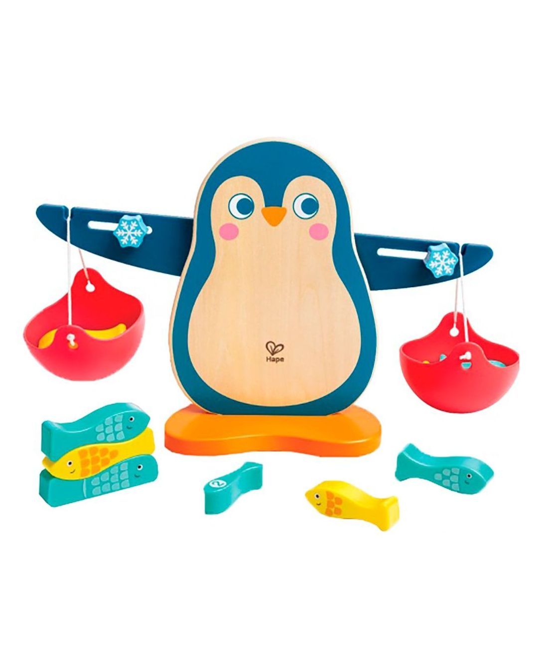Купить Детская развивающая игра-балансир "пингвин" HAPE