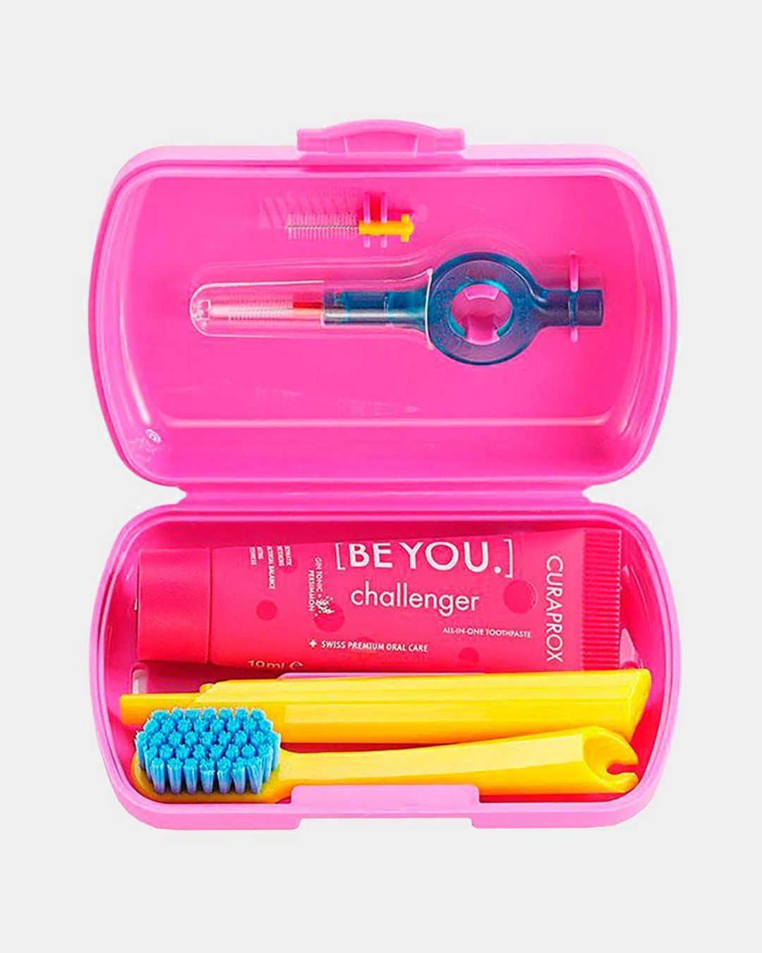 Купить Дорожный набор be you розовый бокс CURAPROX