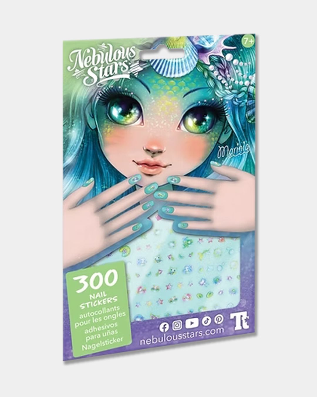 Купить Space: набор наклеек для ногтей 300 шт. NEBULOUS STARS