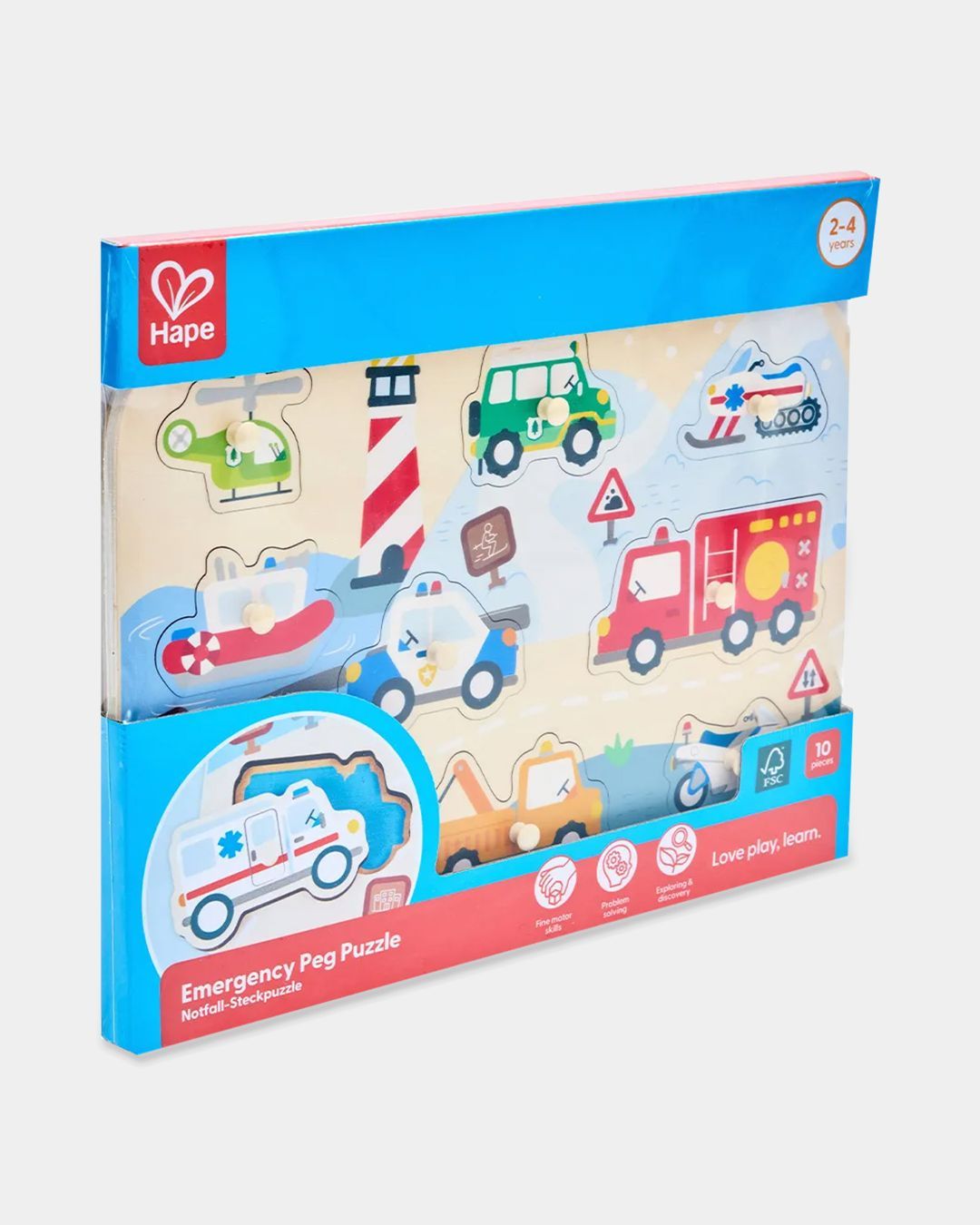 Купить Головоломка вкладыши экстренные службы HAPE