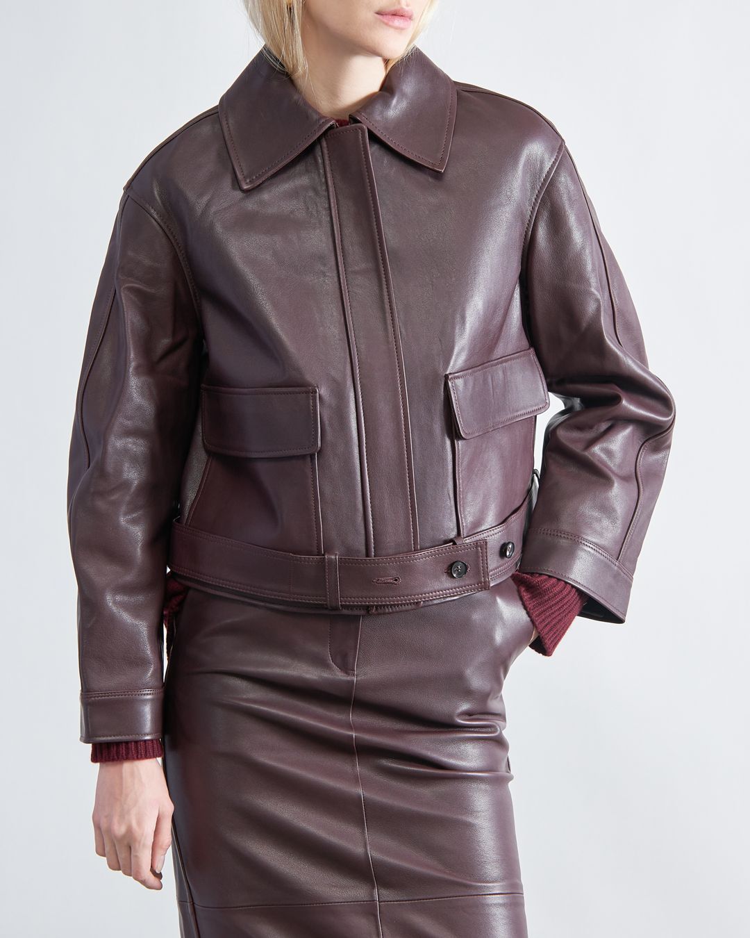 Купить Куртка кожаная CO