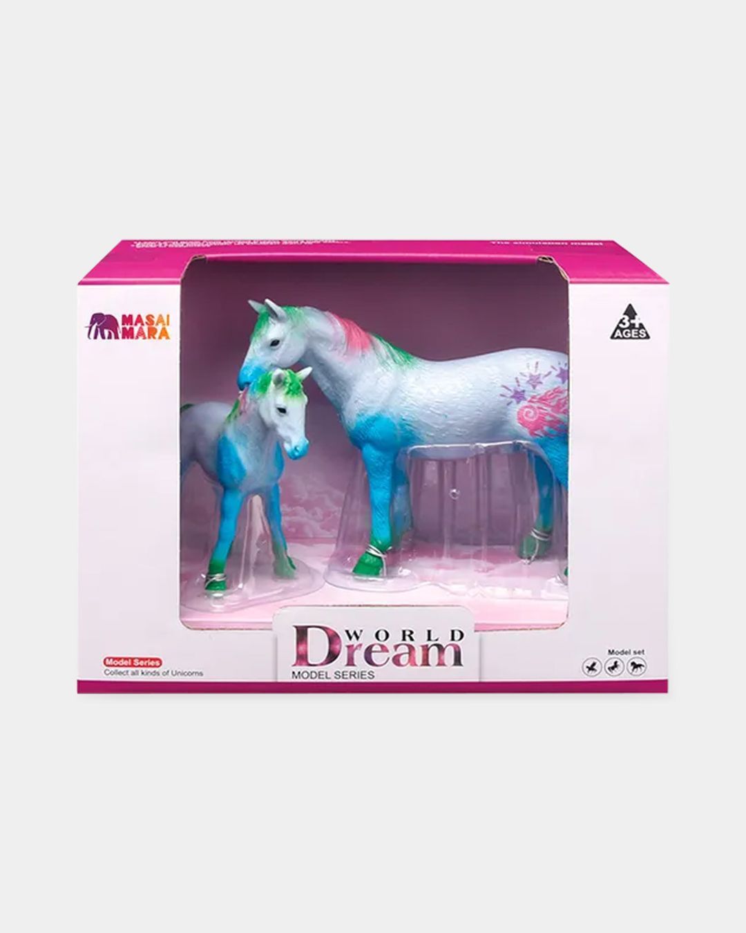 Купить Набор фигурок  семья голубых сказочных лошадей MASAI MARA